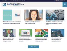 Tablet Screenshot of consultancy.co.za